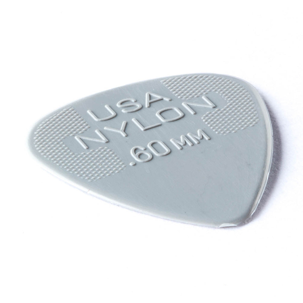 DunLop 44P60 Nylon Standard Pick .60mm-Guitar Accessories-Dunlop-Hermes Music
